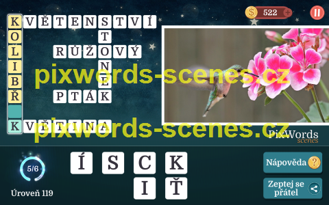PixWords Scenes help