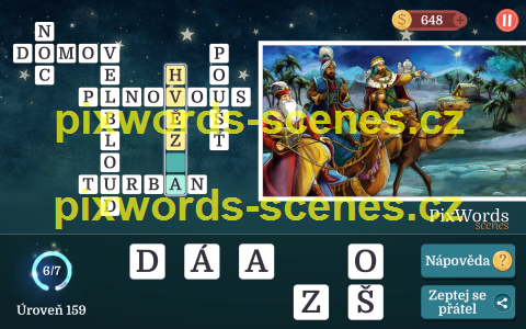 PixWords Scenes help