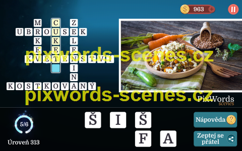 PixWords Scenes help