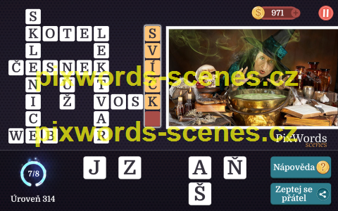 PixWords Scenes help
