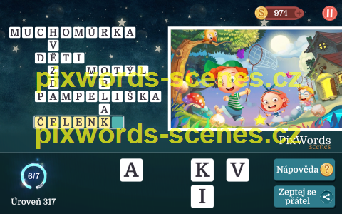 PixWords Scenes help