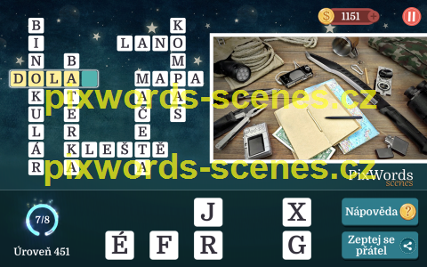 PixWords Scenes help