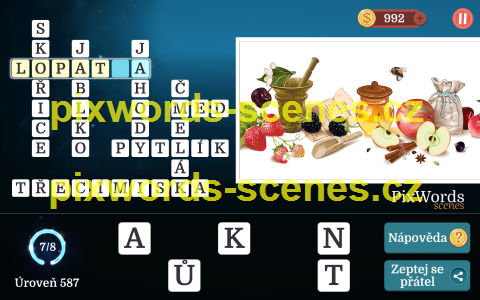 PixWords Scenes help