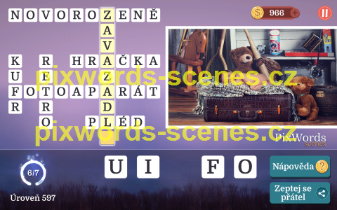 PixWords Scenes help