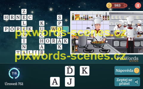 PixWords Scenes help