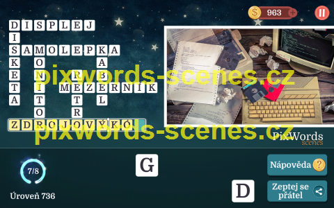 PixWords Scenes help