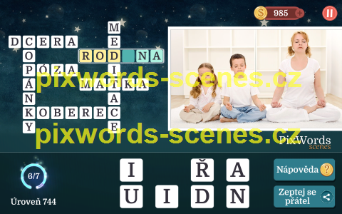 PixWords Scenes help
